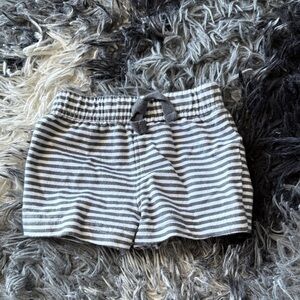 Striped Gray Kids Shorts